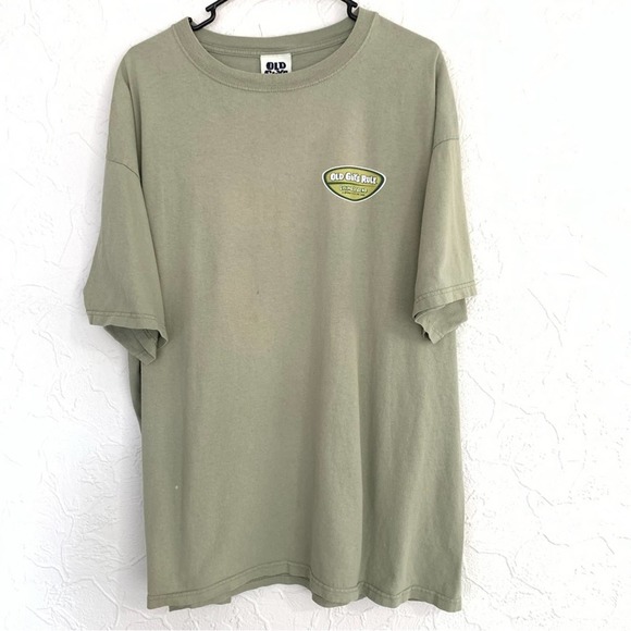 MENS OLD GUYS RULE LEGEND IN MY MIND OLIVE XXL TEE SHIRT - Picture 1 of 5
